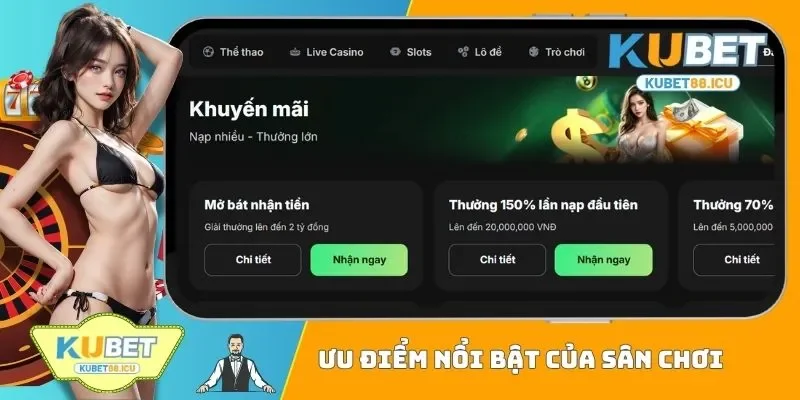 Ưu điểm nổi bật của sân chơi
